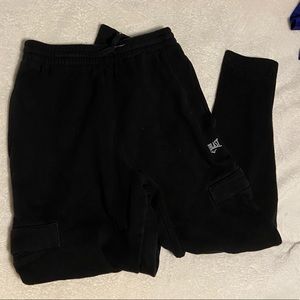 Black sweatpants